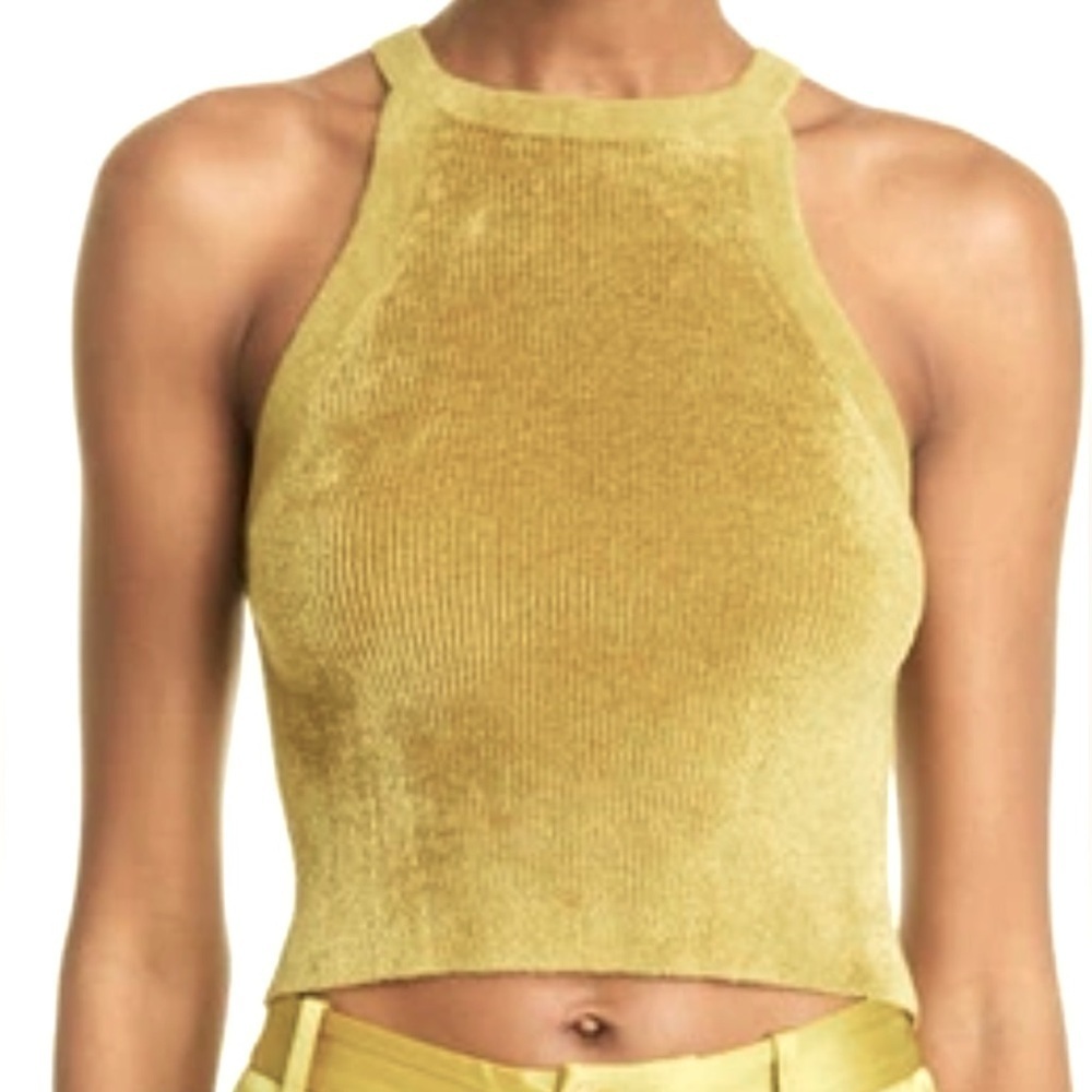 LaPointe | Racerback | Luxe Chenille | Tank Top | Moss Green | XS | NWT - Picture 1 of 9